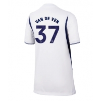 Dres Tottenham Hotspur Micky van de Ven #37 Domáci pre Ženy 2026-27 Krátky Rukáv